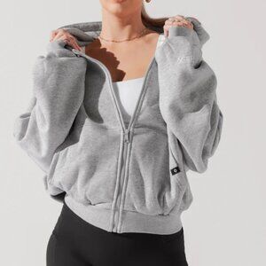 Popflex Could Hoodie in Heather Gray